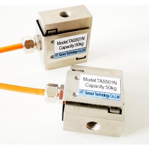 Miniature S type compression and tension force sensor weigt transducer TAS501M-1kg