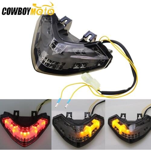 Motorcycle Rear Tail Light Brake Turn Signal Integrated LED Light Fit For Ducait Multistrada 1200 1200S 2010 2011 2012 2013 2014