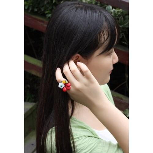 MYWINY Rings With Crystals