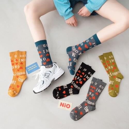 Size:One size36-45 2020The New winter Trendy fashion Tremolo Net red Male and female socks neutral Skate socks free delivery