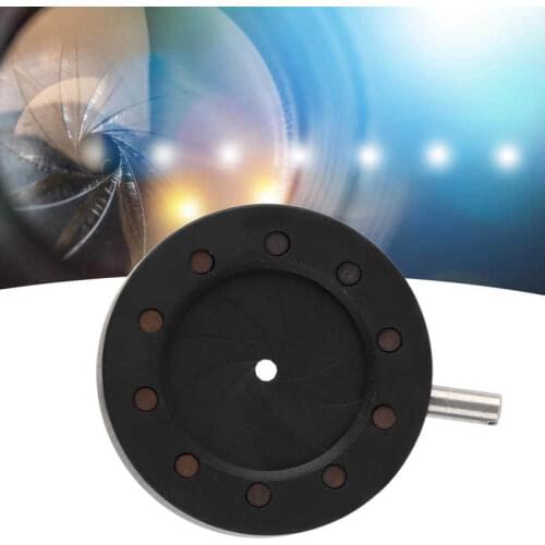 SK12 1-12mm Iris Diaphragm Mechanical Adjustable Manual Aperture Lens For Digital Camera Manual Aperture