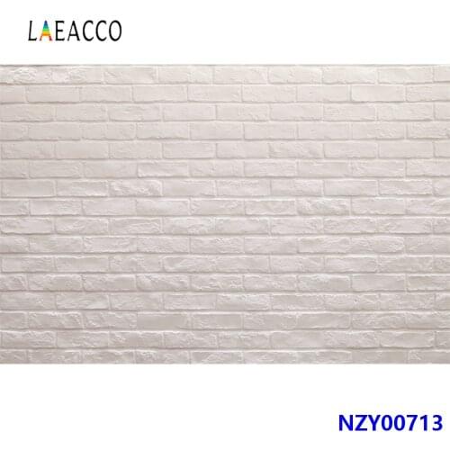 Laeacco Vinyl Backgrounds Gray Brick Wall Party Wedding Birthday Baby Portrait Photographic Backdrops Photocall Photo Studio