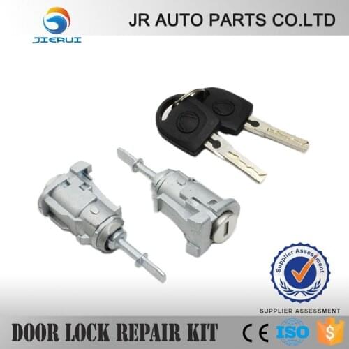 VW MK4 GOLF COMPLETE DOOR LOCK SET + 2 KEYS FRONT RIGHT SIDE AND JIERUI FACTORY NEW PRODUTIONS