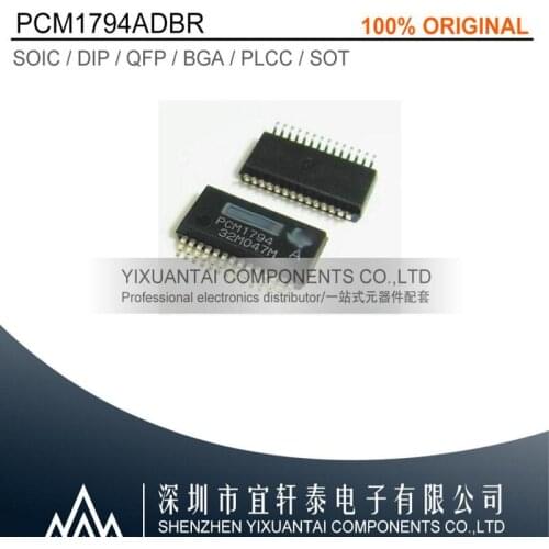 1pcs/lot 10pcs/lot 50pcs/lot Free shipping 100% original PCM1794ADBR PCM1794 SSOP28
