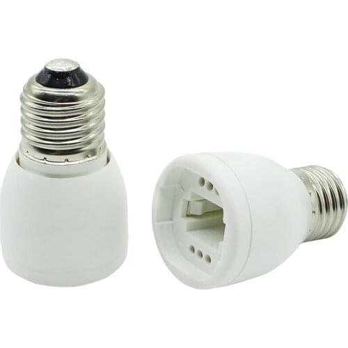 1Pcs E27 TO G24 adapter Conversion socket High quality fireproof material socket adapter Lamp holder