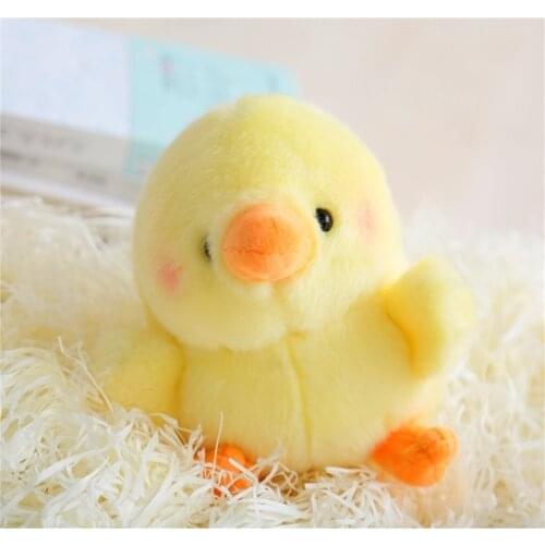 1pc Lovely Chick Plush Doll Stuffed Kids Toys for Children Chicken Rooster Cock Wedding Birthday Gifts party doll New Style 2021