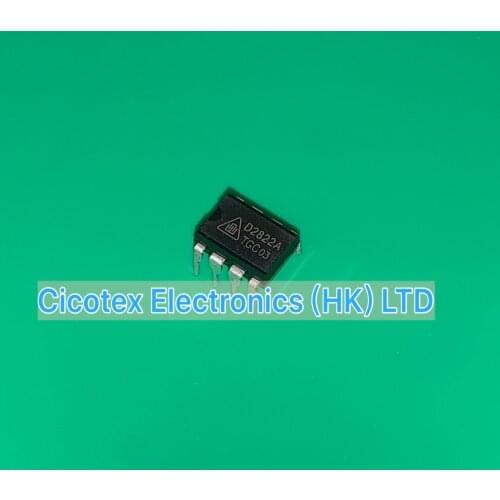 10pcs/lot D2822A CD2822ACP DIP8 Dual channel audio power amplifier circuit CD2822CP D2822