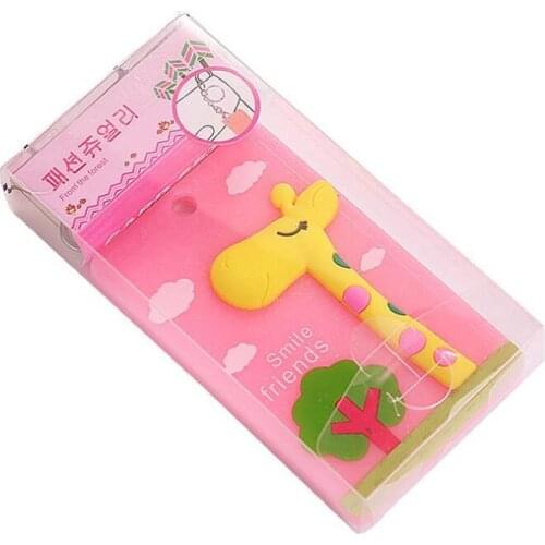 30PCS / LOT Children Creative Card Bag Photo Holders Credit Bus Card Bag Cute Cartoon Card Bag Random Delivery