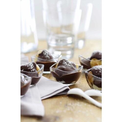 6 piece Breakfast Jam Honey Bowl Team Decorative Kitchen Tableware Presentation Set Gift Glass Bowls