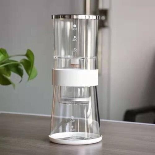 400ml Household Mini Glass Coffee Hourglass Ice-Brew Coffee Pot Coffee Pot New Cold Brew Coffee Appliance