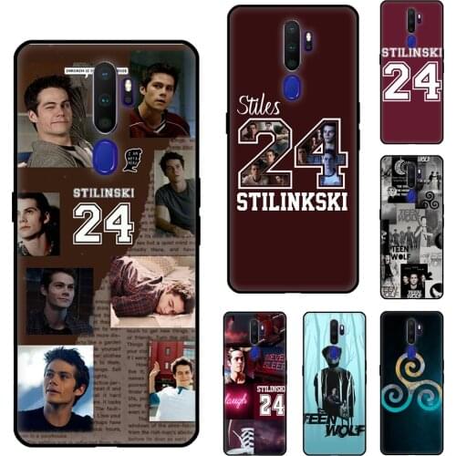 Teen Wolf Stilinski 24 Case For OPPO Find X3 Pro A1K A3S A5S A15 A52 A72 A83 A91 A93 F5 A53 A31 A9 A5 2020 Cover