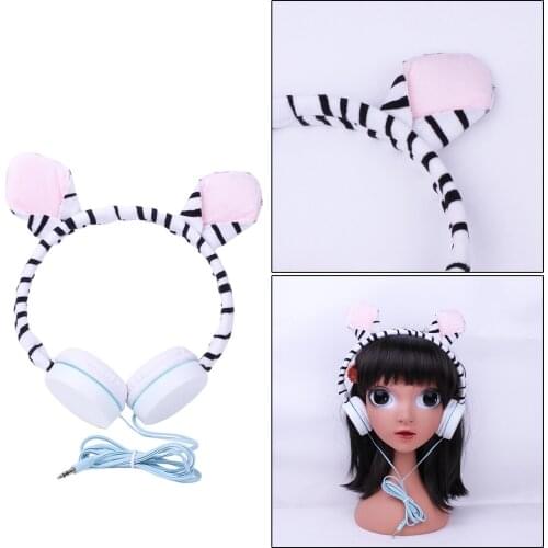 Kids Headphones Over-Ear Wired Headphones for Boys Girls Chidren Teenagers School Tablet TV Tangle Free Cute Design