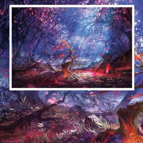 Dropship Colomac Forest Wallpaper Nordic Beautiful Flower Tree Floral Wallpaper 3d Wall Murals Living Room Papier Peint Mural