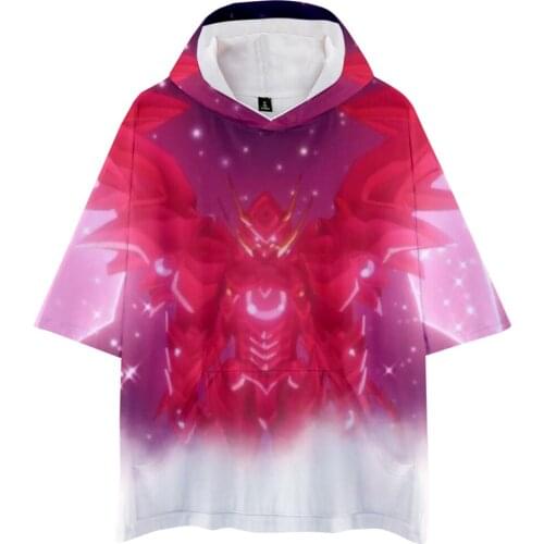 3D Anime High School DxD Hooded T-shirt Men Women Casual Tops New Fashion Boys Girls Hip Hop Tees Summer Cool Hoodie t-shirt