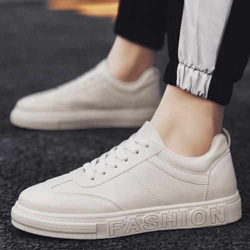 Mens Shoes 2021 Newest Little White Shoes Fashion Comfy Breathable Male Student Casual Shoes Summer Boy Running Shoes Gym Shoes