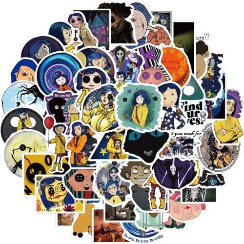 10/30/50PCS Animated movie ghost mom Stickers Waterproof Car Motorcycle notebook Luggage Suitcase Graffiti DIY Sticker kids toy