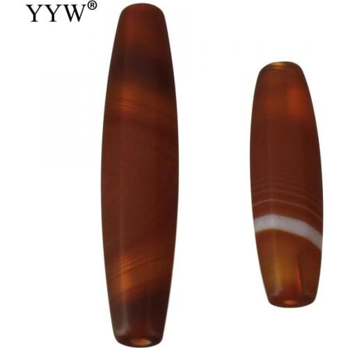 YYW Natural Red Agata Onyx Dzi Beads Personality Different Size For Choice Frosted Red Nickel Lead Jewelry Accessories DIY Beads