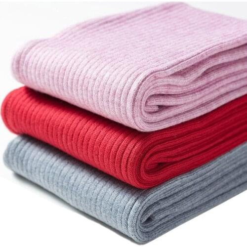 1-14 Years Princess Warm Knit Striped Leggings Sport For Girls Baby Children Clothes Autumn Winter Wool Pants For Big Kids Boys