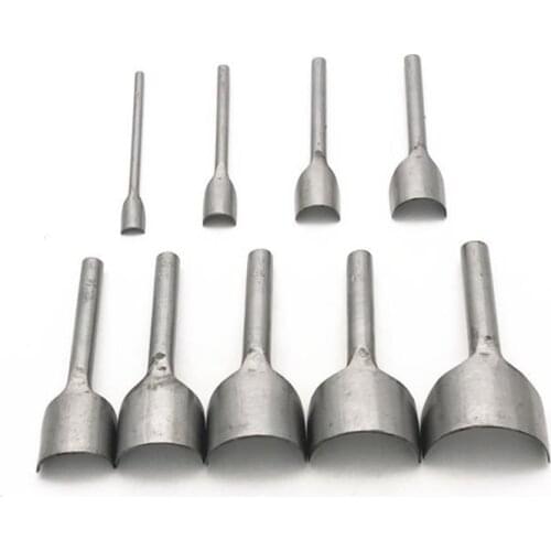 Semisphere Leather Cowhide Cutter Punch Pins Tools for Belt Wallet Rivets Stud Install Diy Craft Handmade