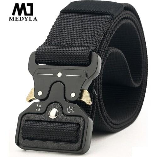4.3cm Military Commuter Belt High Quality Polyamide Quick Release Buckle Heavy Duty Tactical Belt Unisex Sports Belt