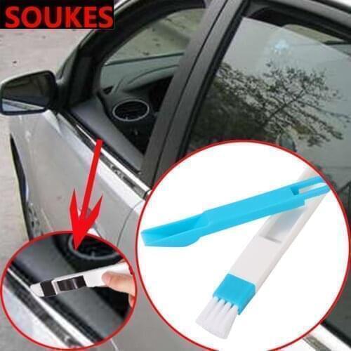 Car Window Seal Strip Gap Clean Tool Brushes For Opel Astra H J G Insignia Mokka Corsa D Vectra C Zafira Meriva Infiniti q50 FX3
