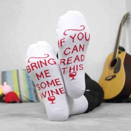 2018 Cycling Sport If You Can Read This Letter Print Tube Stockings High Quality Mens and Womens Christmas Stocking