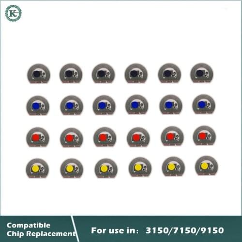 KREYOLY Compatible Chip Replacement for 3150/7150/9150 Ink Cartridge K C M Y color 24pcs
