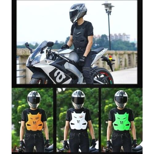 Adult Motorcycle Dirt Bike Body Armor Protective Gear Chest Back Protector Vest B36B