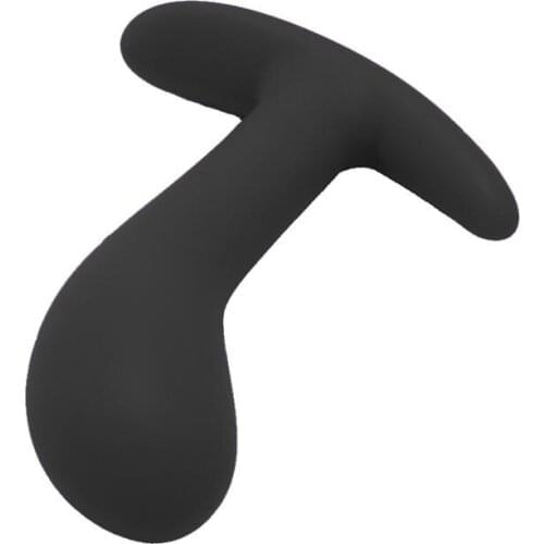 100% Silicone Anal Sex Toy Butt Plug Prostate Massager Anal Training Male Masturbator Adult Erotic Products