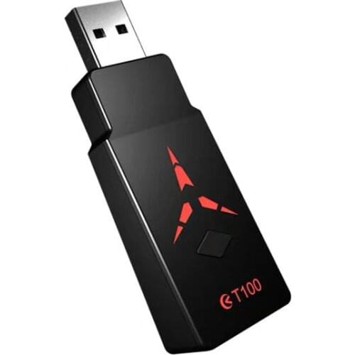 Free shipping for COOV T100 double bluetooth wireless game controller adaptor use X1 NS PRO for PS4/PC/NS