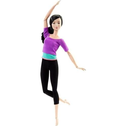 Infinite Motion with the Baby the Original Barbie Doll box Yoga gymnastics multi jointed doll Princess Barbie girl birthday gift