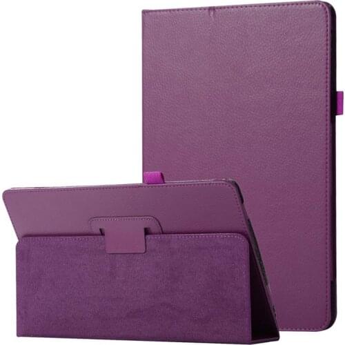 Lychee Pattern Case For Samsung galaxy Tab A 10.5 2018 SM-T590 SM-T595 10.5 inch Flip Stand PU Leather Cover