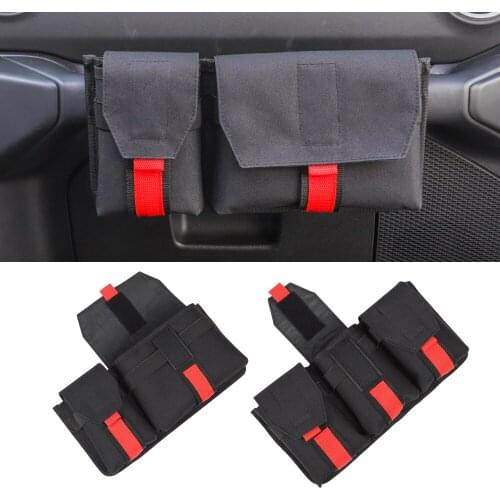 Co-Pilot Organizer for 2007-2020 Jeep Wrangler JL JLU JK JKU JT Sports Rubicon Passenger Side Storage Bags Car Accessories