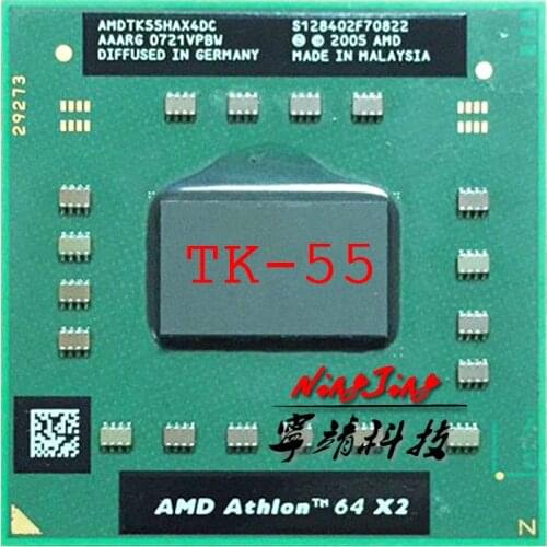 AMD Athlon 64 X2 TK-55 TK 55 TK55 1.8 GHz Dual-Core Dual-Thread CPU Processor AMDTK55HAX4CT Socket S1
