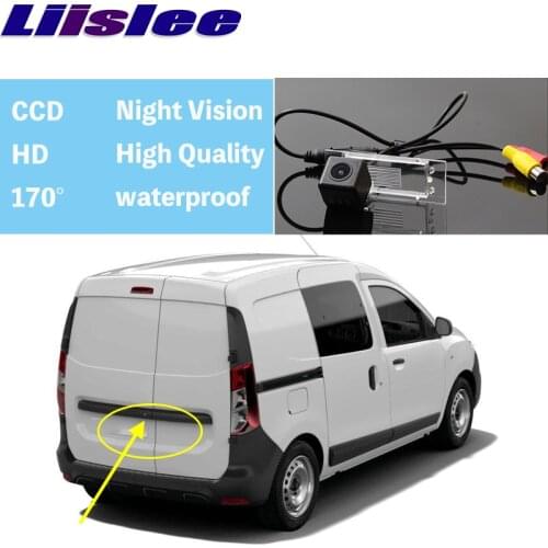 Liislee For Renault Dokker Dacia Nueva Kangoo 2018~2020 Car Camera High Reverse Rear View Camera to Use CCD With RCA Connector