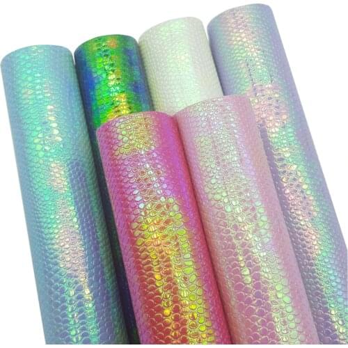 22*30cm Synthetic Leather Sheets Snake Shiny A4 Faux Fabric Synthetic Hairbow Fabric DIY Bag Shoes Accessories Synthetic Leather