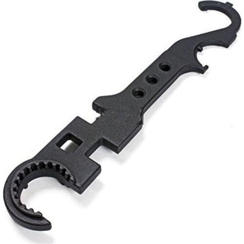 AR15/M4 M16 Wrench Combo Armorer Spanner Nut Tool 8 in 1 Multi-functional Alloy Steel Wrench Outdoor Hunting Accessories New