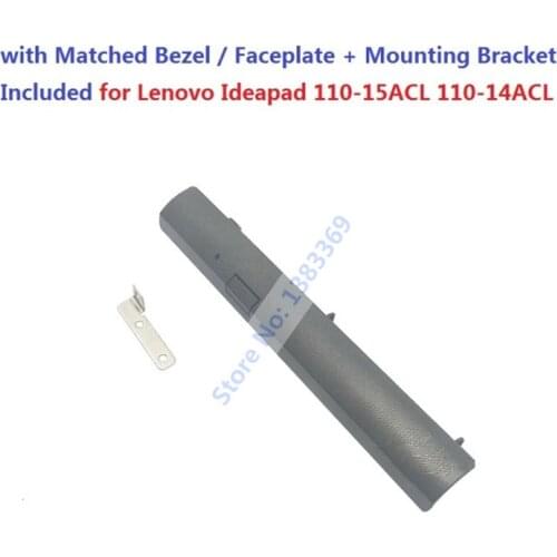 NIGUDEYANG DVD-RW Optical Drive Caddy Bezel Door Cover Bracket for Lenovo Ideapad 110-15ACL 110-14ACL with bezel