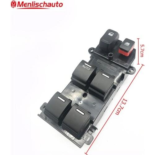 Free Shipping 35750-SWA-K01 35750SWAK01 Electric Power Master Window Lifter Control Switch Button Panel For CR-V CRV 2007-2011