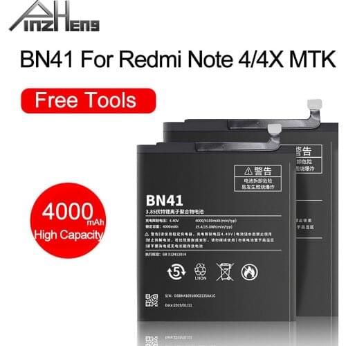 PINZHENG Xiaomi Redmi 4X Phone Batteries
