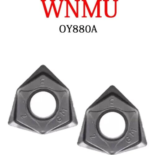 WNMU Carbide Inserts 080608 WNMU080608EN WNMU080608EN-GM OY880A Processing Steel & Stainless & Cast Iron Lathe Cutting Machining