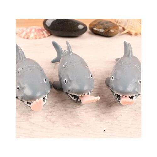 1 pc Mini Squishy Toy Stress Squeeze Toys Shark Antistress Ball Funny Alternative Humorous Stress Relief Balls For Kids Adults