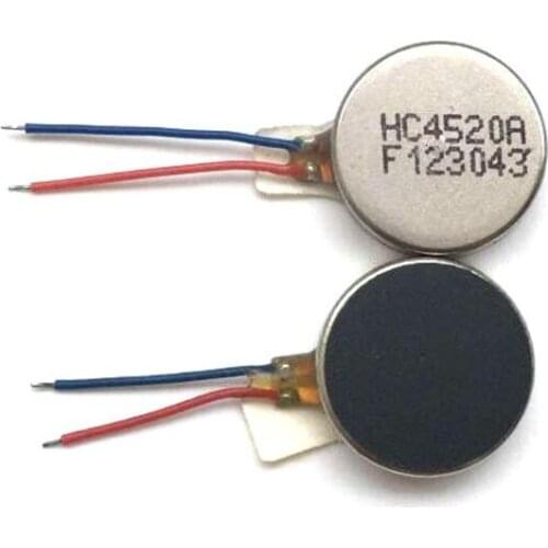 1234 Shock Electric Machinery Massage Organ Miniature Motor Flat Vibration Mobile Phone Earthquake You Button Type Dc Motor