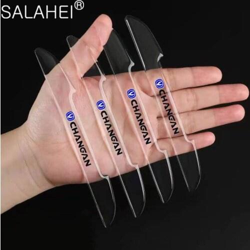 4 PCs Car Door Transparent Anti-collision Protector Stickers For Changan CS75 CS35 CS15 CS95 RAETON CX70 CS55 EADO CX20 CS15EV