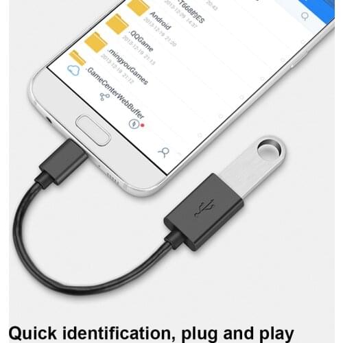 Type-C OTG Adapter Cable USB 3.1 Type C Male To USB 3.0 A Female OTG Data Cord Adapter 16CM