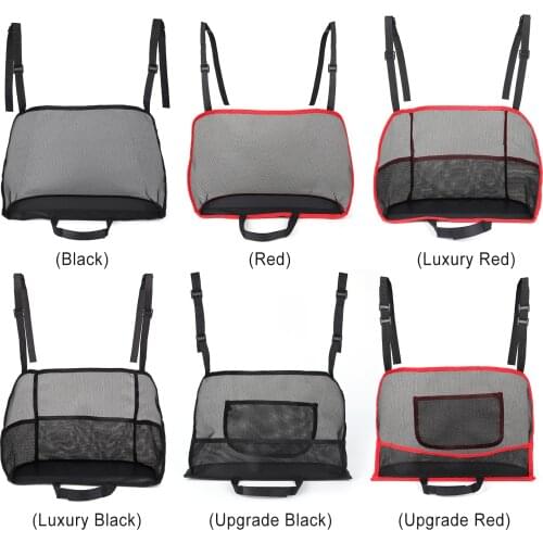 Car Net Pocket Handbag Holder Universal Multifunction Car Organizer Seat Gap Storage Mesh Pocket Interior Accessories