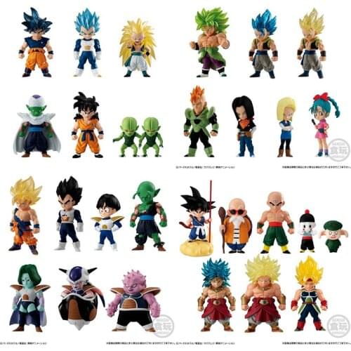 Bandai Dragon Ball Adverge Box Egg 11 Goku Vegeta 12 Broly Gogeta 13 Turtle Fairy Decoration Hand-made Gift