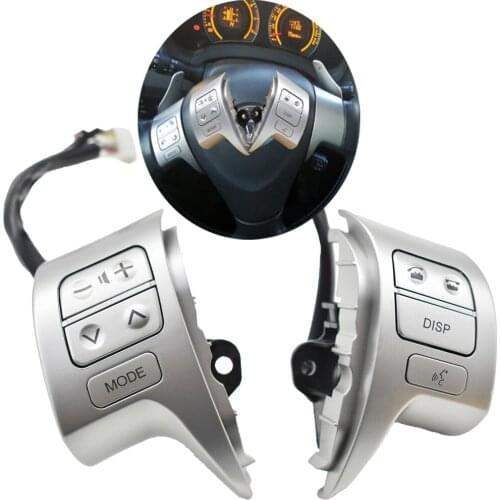 Free Shipping! BrandNew Steering Wheel Control Button switch For Toyota corolla 2007-2016 84250-02200 8425002200 84250-12020