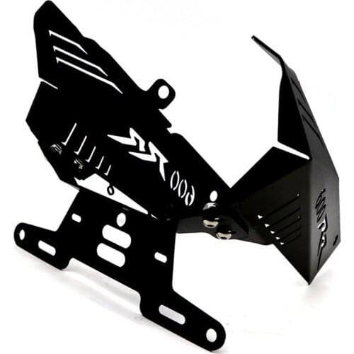 For Honda CBR600RR F5 07-12 Motorcycle Modification with Light Short Tail License Plate Frame License Plate Holder