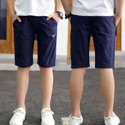 IENENS Summer Kids Baby Boys Jeans Clothes Cotton Shorts Pants Elastic Waist Short Trousers Children Boy Casual Clothing Pants